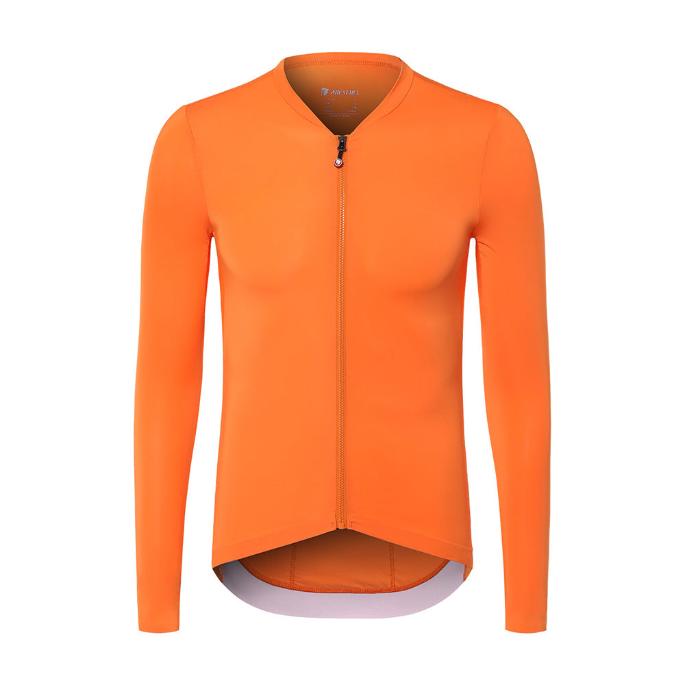 ARESFUEL Men's Long Sleeves Cycling Jersey
