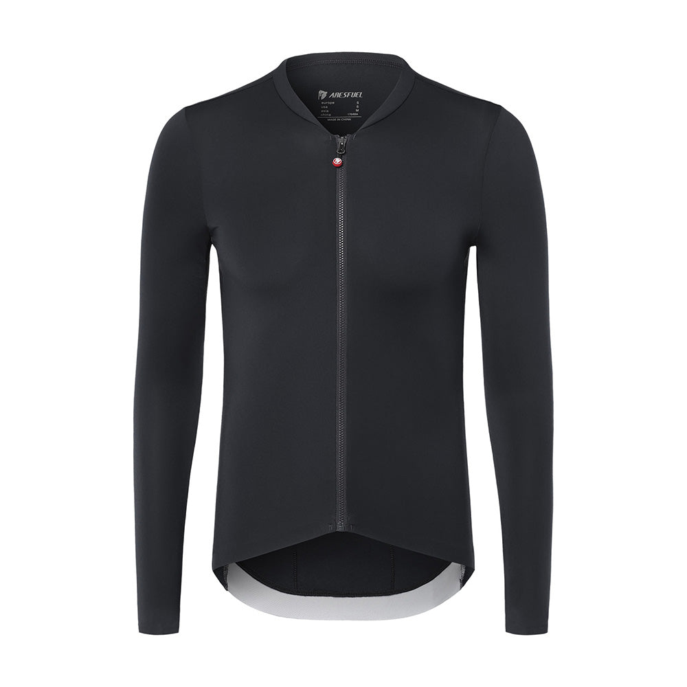 ARESFUEL Men's Long Sleeves Cycling Jersey